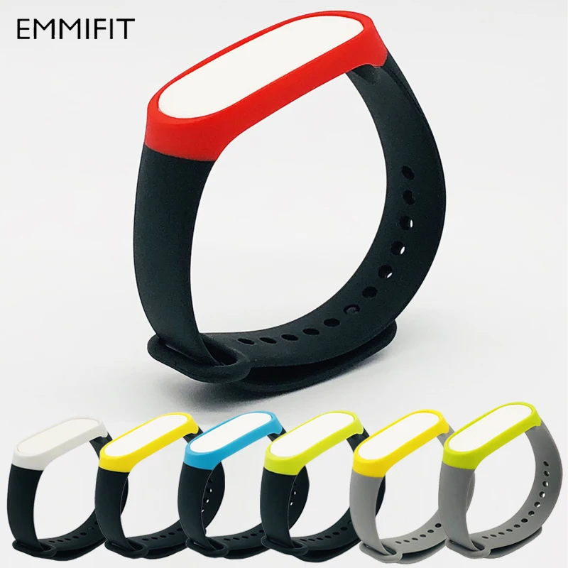 Ремешок для часов Mi Band 3 спортивный силиконовый браслет Аксессуары браслета band