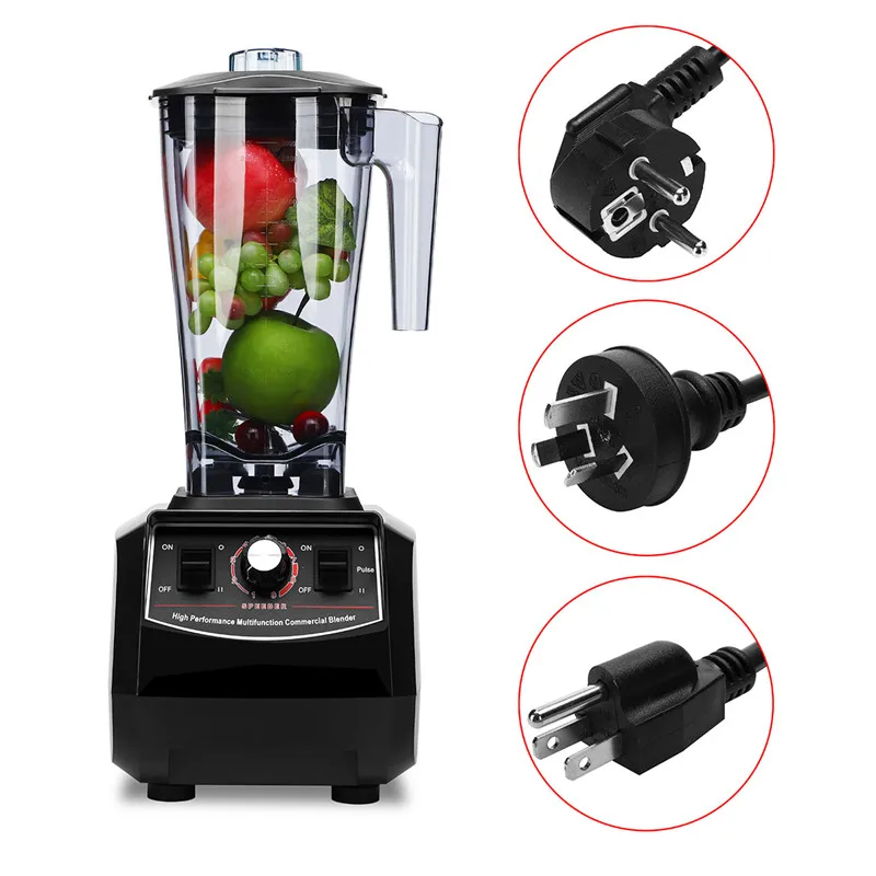 

G5500 3L Blenders 2200W AC220V~240V EU/US/AU Rpm 45000-peak with Blenders Tamper Adjustable Speed Hardened Stainless Steel Blade