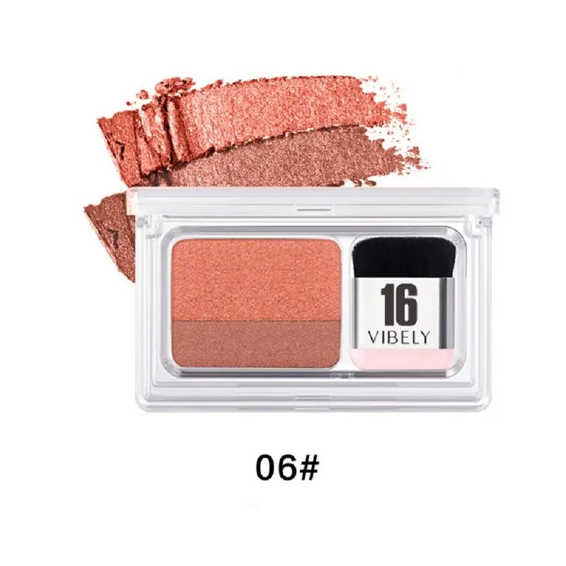 

Double Color Double Layer Shadow Shadow Lazy Eyeshadow Makeup Palette Waterproof Pigment Shimmer Eye Color Cosmetics
