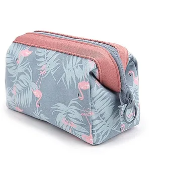 

Fashion Flamingo Cosmetic Bag Women Travel Function Makeup Bag Organizer Case Beauty Necessary Make Up Storage Wash Kit Box