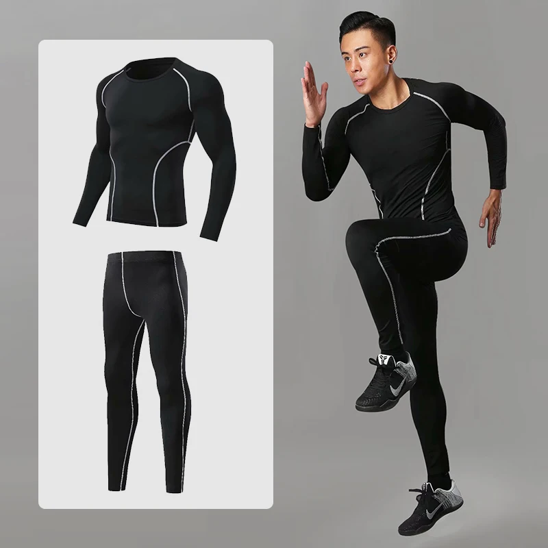 

Men's Compression Sports Suits Sportswear Training Clothes Jogging Training Suits Training Sportswear Dry Fit