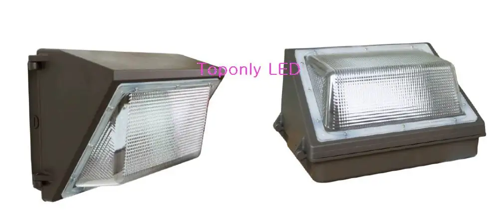 

45/70/100W Outdoor Wall Mount Led Wall Pack AC100-240V IK08 External Modern Light 5 Year Warranty 12pcs/lot DHL Free Shipping