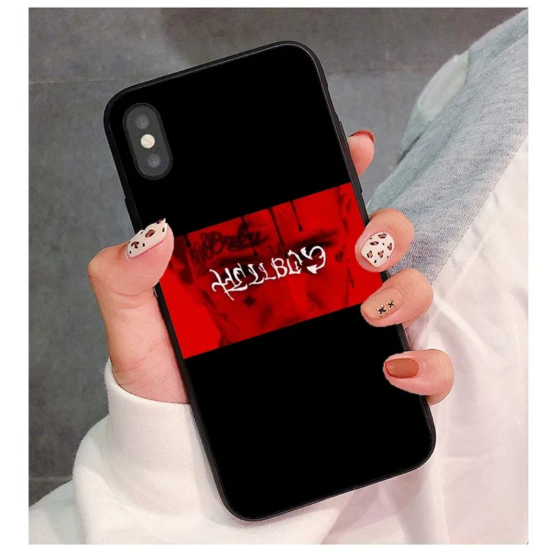 Модный мягкий ТПУ чехол для телефона Lil Peep hellboy Life is Beautiful Cry для iPhone X 5 5S 6S 11 PRO MAX 8 Plus XR XS MAX - Color: TPU