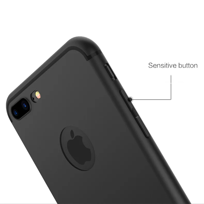 Матовый Мягкий силиконовый чехол-накладка для iPhone X, чехол s, 8, 7, 6s, 6 Plus, 5, 5S, 5SE, яркие цвета, полный чехол для Iphone 7, чехлы для телефонов