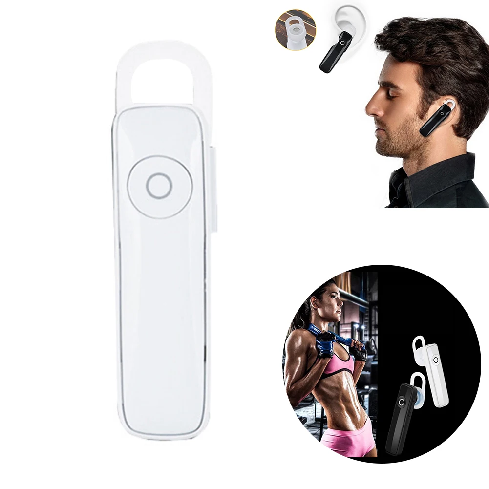 Мини наушники Bluetooth с микрофоном для iPhone X XS Max 8 Plus беспроводная гарнитура