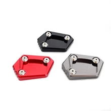 CNC Ständer Seitenständer Pad Für Honda CB400 2002-2015 CBR250R CBR600F 2011-2013