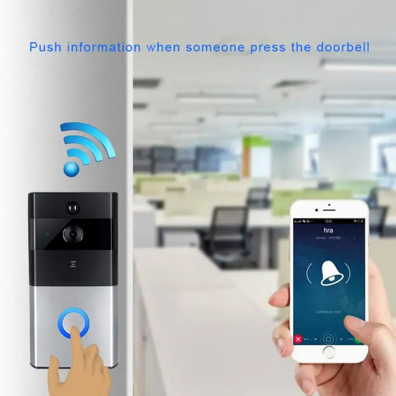 

IP Video Intercom WI-FI Video Door Phone Ring Door Bell WIFI Doorbell Camera For Apartments IR Alarm Wireless Security Camera