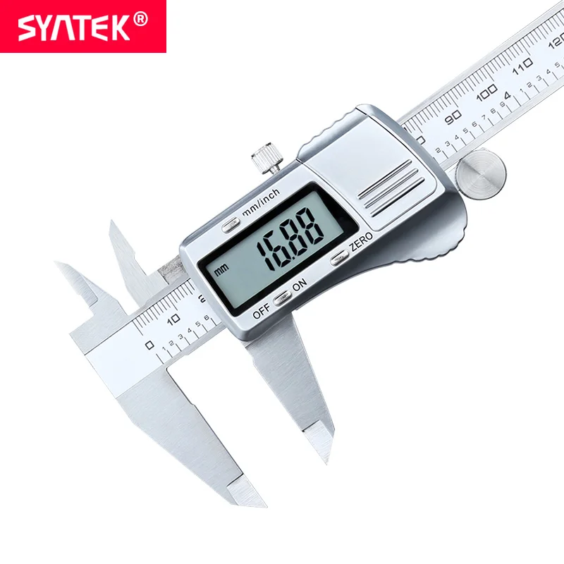 Syntek металлический корпус 6 дюймов мм 150 нержавеющая сталь электронный цифровой