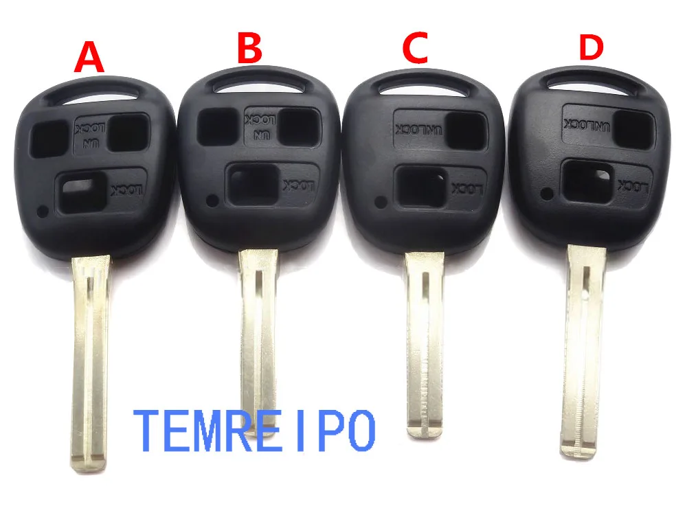 20pcs Lot Replacement Car Key Shell For Toyota Fj Cruiser Tundra