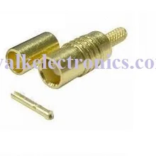 MCX гнездовой прямые волосы, женский прямой коннектором MCX, MCX разъемов для RG174, RG316, LMR100 кабель, позолота, позолоченное розовым золотом, 50ohm