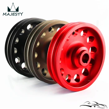 

Racing Light Weight Aluminum Crankshaft Pulley OEM SizeFor 96-00 C**ivic SOHC D16