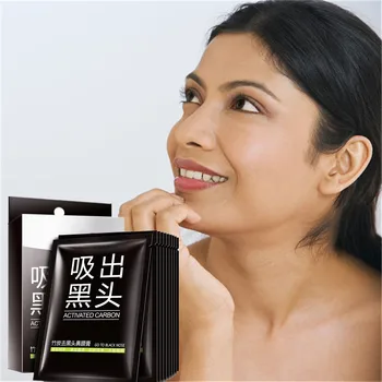 

Amazing remove blackheads gold crystal collagen Facial mask Skin Care Acne mud 10Pcs