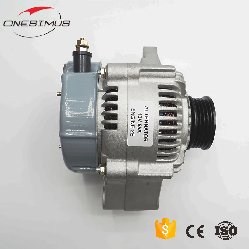 12 V/55A генератора OEM 27060-10030/27060-11070 для 2E 2E-E 2E-LC COROLLA/звездочка