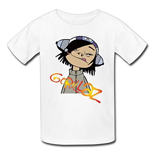 Noodle Gorillaz Band Kid's T Shirt RedTShirts AliExpress