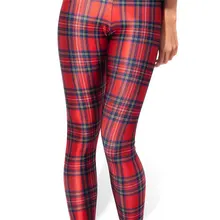 Новинка, красные клетчатые женские леггинсы, женские леггинсы, джеггинсы, сексуальные леггинсы, штаны, леггинсы с принтом, DDK030205