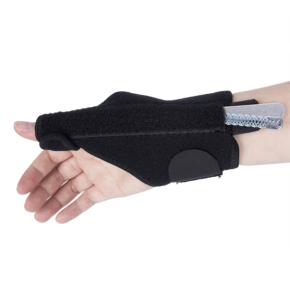 

For the right hand Removable Splint glove Support Arthritis Sprain Carpal Tunnel Splint Wrap Adjustable Wrist Pain Bracers