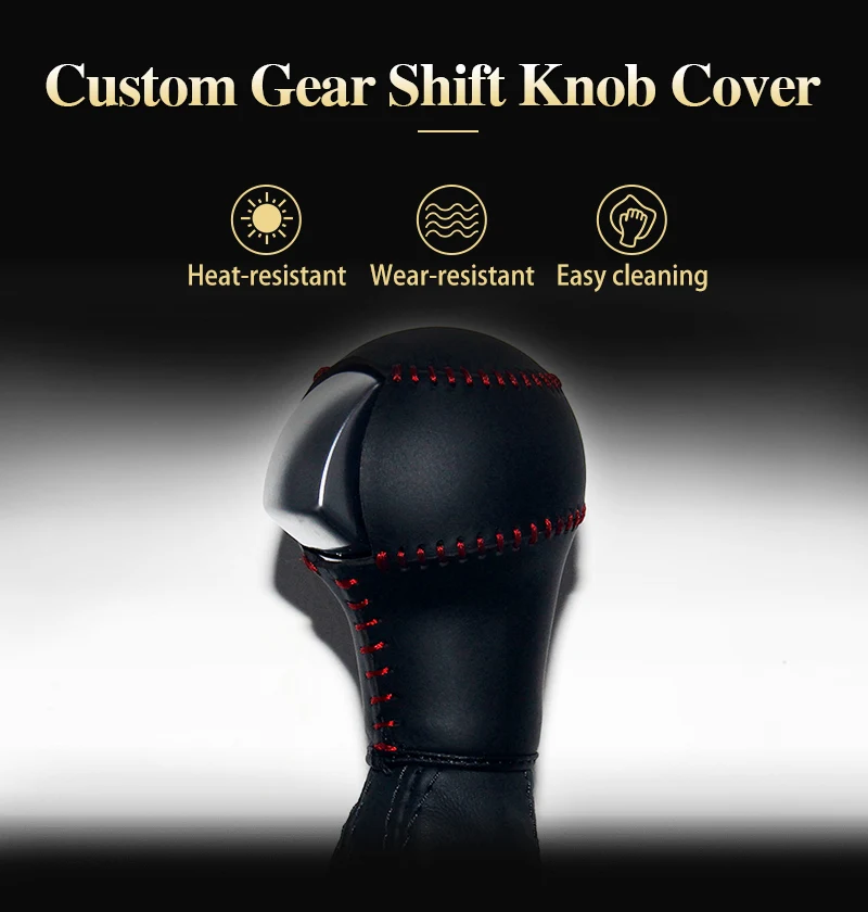 gear shift knob cover For Audi RS AT _01