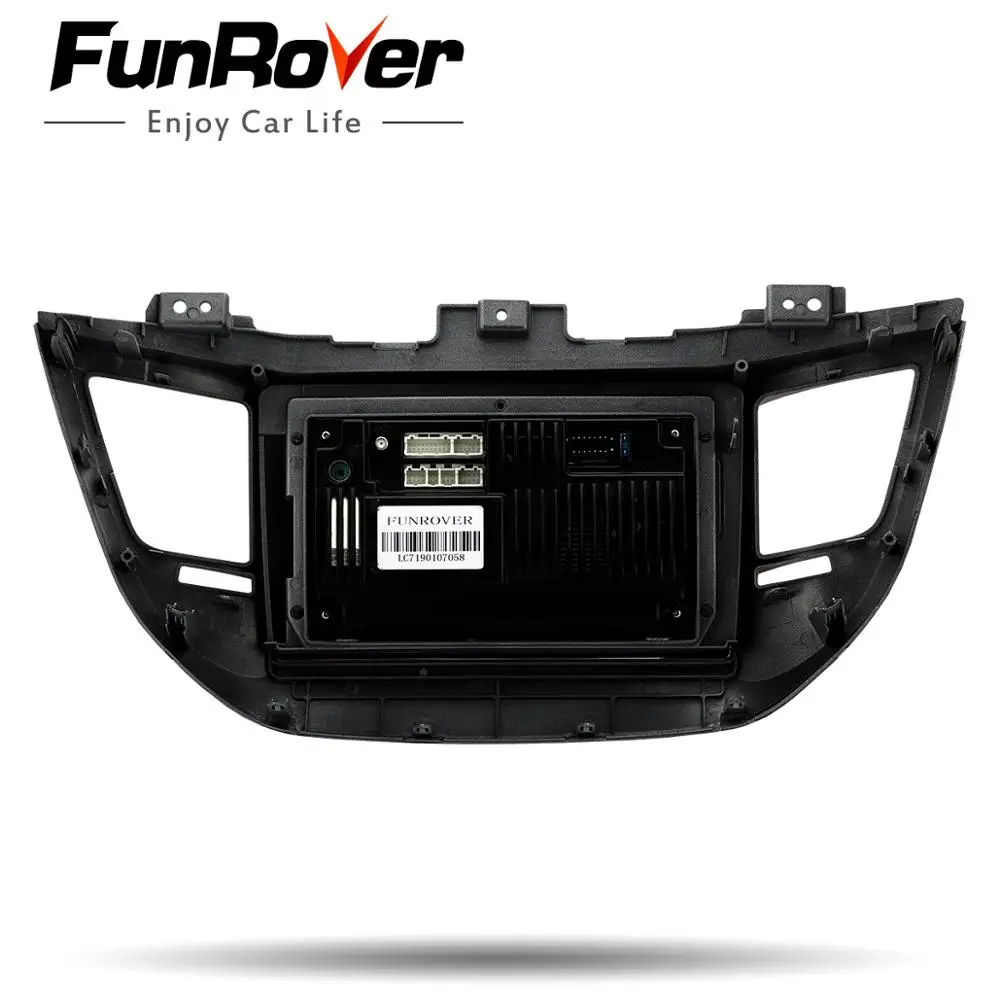 Excellent Funrover 2 din Car dvd Multimedia player Android 8.0 for Hyundai Tucson IX35 2016 2017 car radio gps navigation stereo IPS 2GRAM 5
