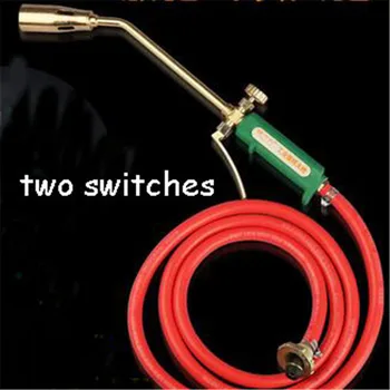 

35 two switch Welding Butane Burner Ignition Gas Torch Flame Gun Lighter Tool/Spray gun liquefied gas gun