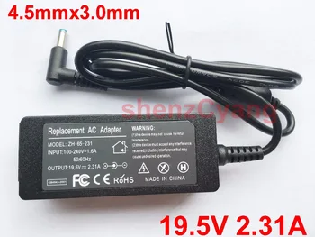 

10PCS 19.5V 2.31A 4.5mmx 3.0mm 45W New AC Laptop Adapter 4.5mmx 3.0mm For Hp Stream 13 9480m 9470m 740015-003(741727-001)