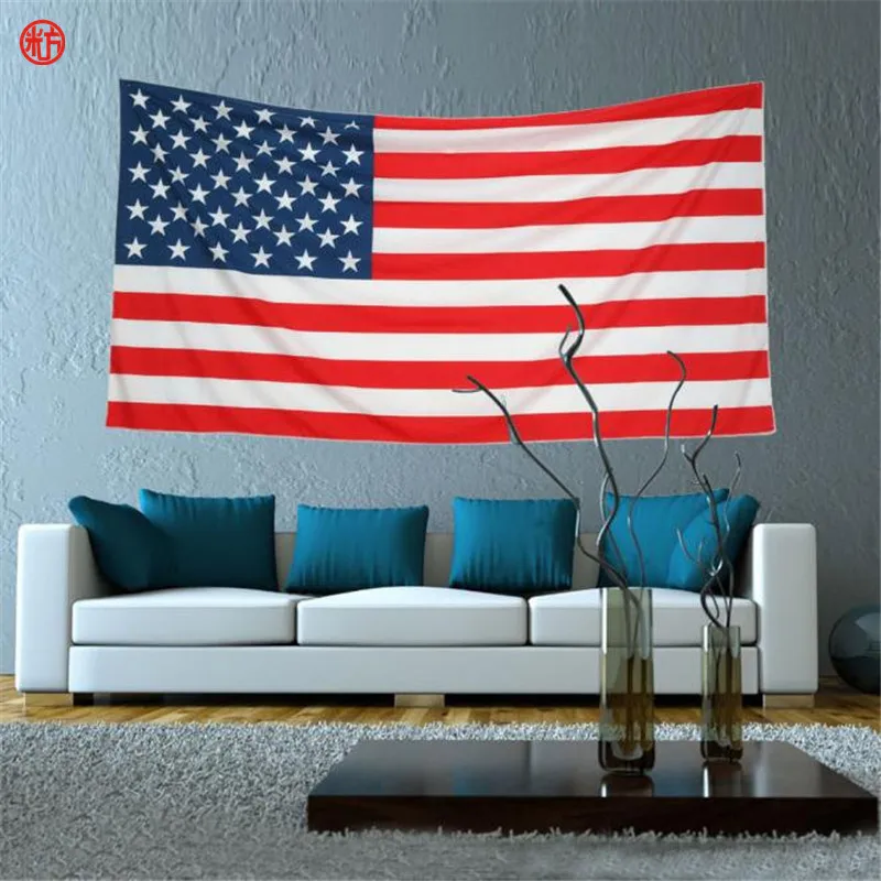 American Flag Wall Hanging aliexpress : buy home decor american flag tapestry red usa American Flag Wall Hanging aliexpress : buy home decor american flag tapestry red usa