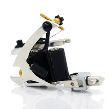 Профессиональный ручной работы лайнер для тату машины Татуировка пистолет шейдер алюминиевый сплав Татуировка рамка 10 обертывание серебро