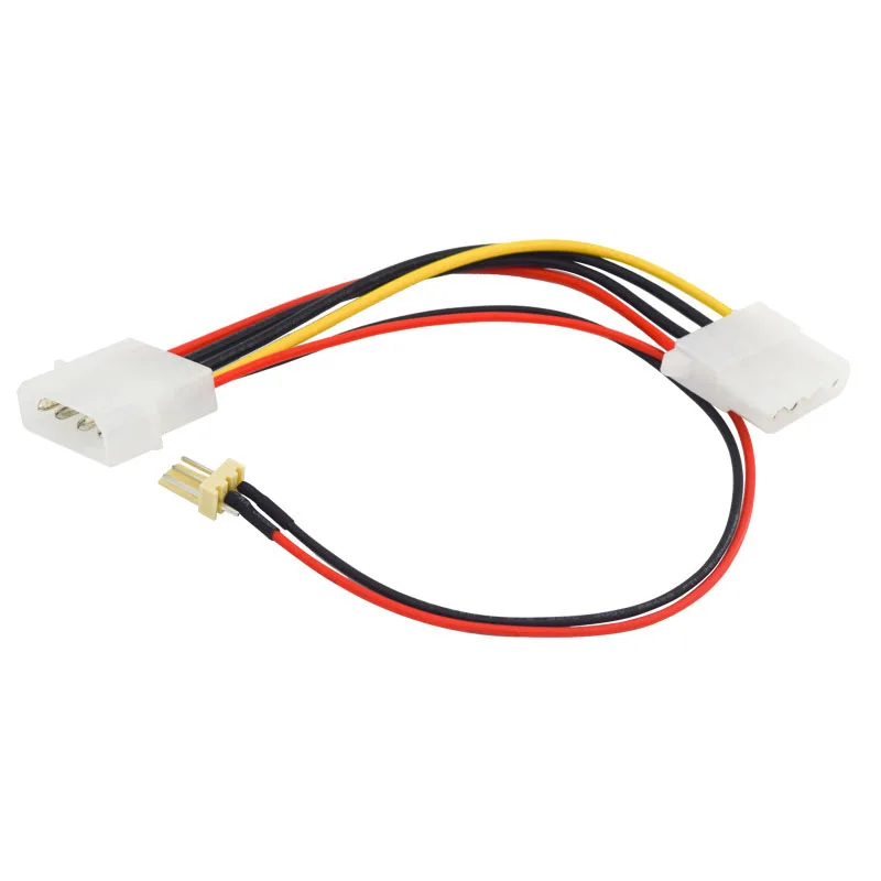 4 дюймовый внутренний удлинитель IDE Molex контактный с 8 дюймовым 3 контактным 2