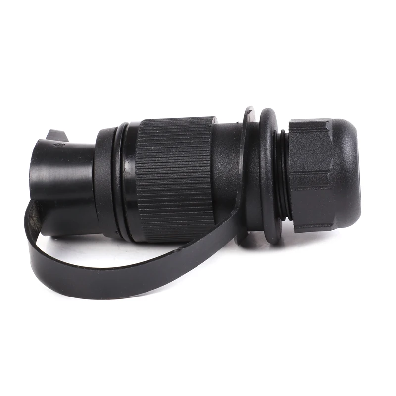 

1 pc AOHEWEI European Standard Auto Parts 3 Pin Plastic Trailer Plug and Socket 12V 3 Pin Trailer Connectors 3 way for Truck