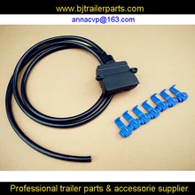 CVP плоский прицеп заглушка предпроводной грузовик автозапчасти лодка, прицеп разъем, прицеп розетка, запчасти для прицепа