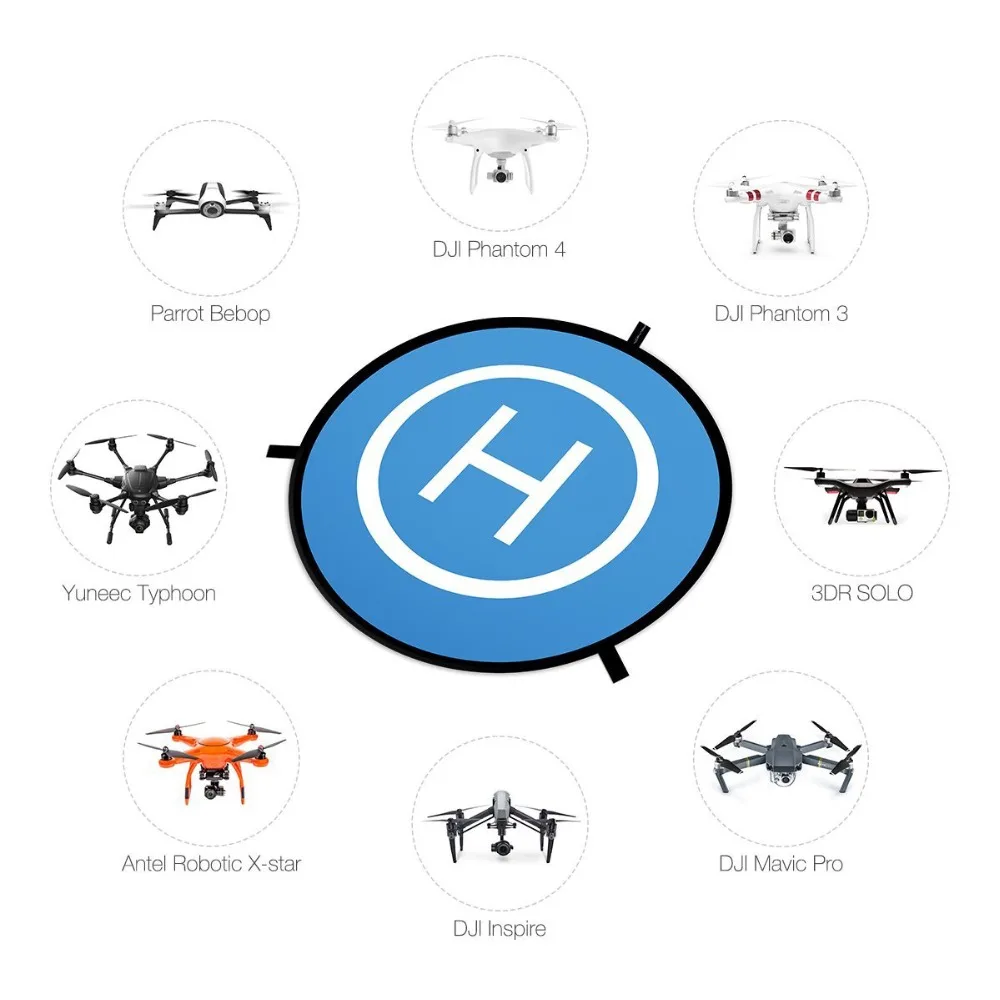 Professional drone Launch//Landing pad Helipad Dronepad landing deck