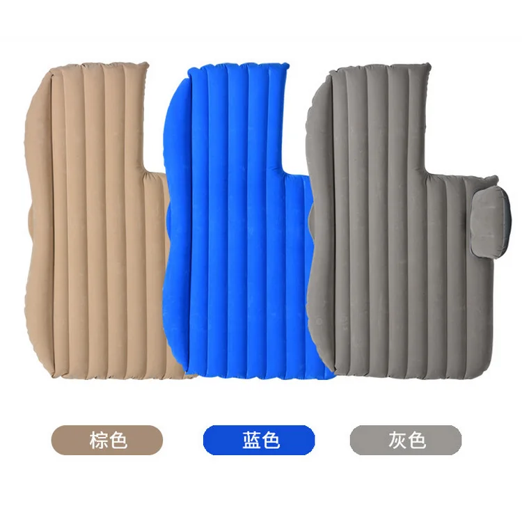 Эргономичный надувной матрас для путешествий, надувная кровать, матрас для кемпинга, внедорожный удлиненный надувной диван, автомобильная кровать для путешествий, 12 В, воздушный насос, 2 воздушные подушки