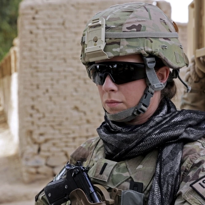 U.S. Navy soldier at Farah City  Afghanistan Poster Print (34 x 22)