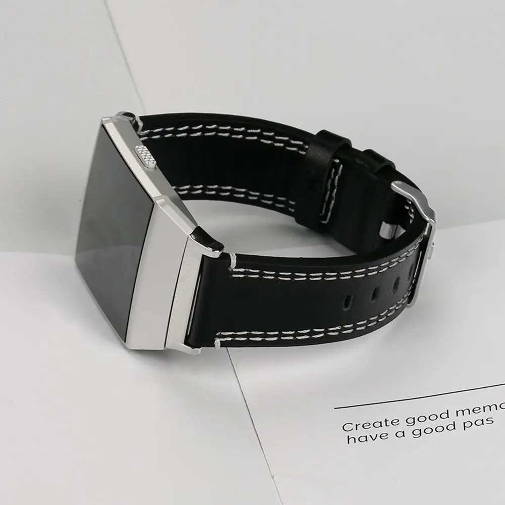 

Genuine Leather band for fitbit ionic smartwatch strap Bracelet Replacement wristband Watchband For fitbit ionic watch