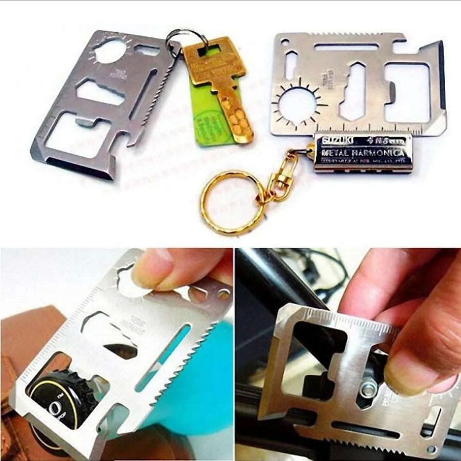 

11 in 1 Multi-Purpose Function Credit Card Bottle Opener Kitchen gadgets