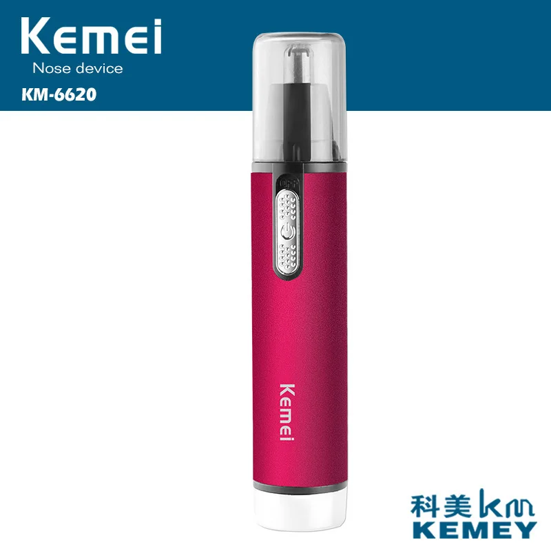 Kemei KM-6620, 4 в 1, триммер для ушей и носа, мужской тример для бакенбардов, стрижка волос, триммер для бровей для женщин и мужчин