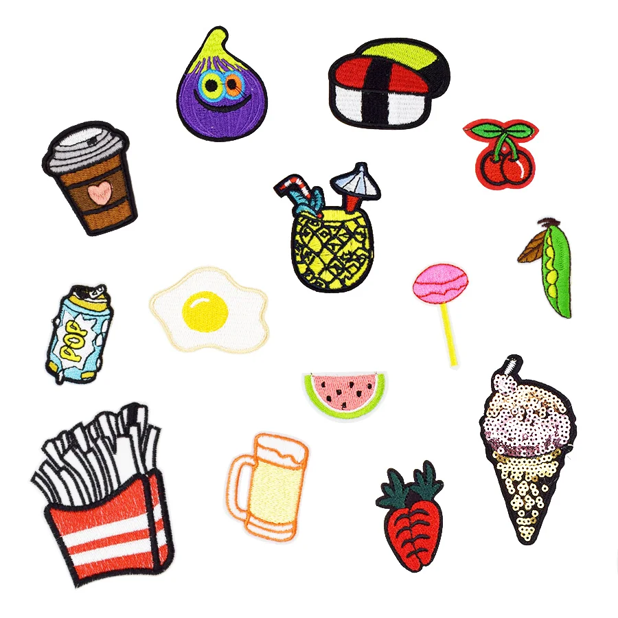 1 шт. нашивки для одежды джинсов|fruit patch|mixed patchespatches for clothes |