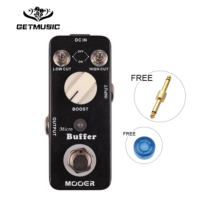 

Mooer Micro Buffer pedal Accurate copy of input signal frequency and removal of unconventional signal frequency+Free connector