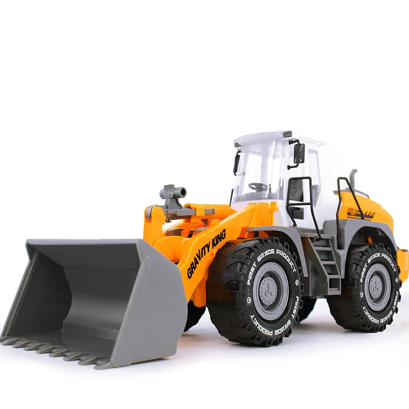 1 22 Bulldozer Models Toy Large ABS Diecast Toys Digging Toys Model Farmland Tractor Truck Engineering