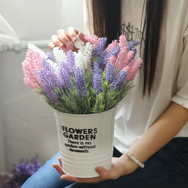 10PCS Lavender Fake Flower Rose Hand-made Woven Plastic DIY Cheap Artificial Flowers High Quality for Wedding Home Decoration 10PCS Lavender Fake Flower Rose Hand-made Woven Plastic DIY Cheap Artificial Flowers High Quality for Wedding Home Decoration