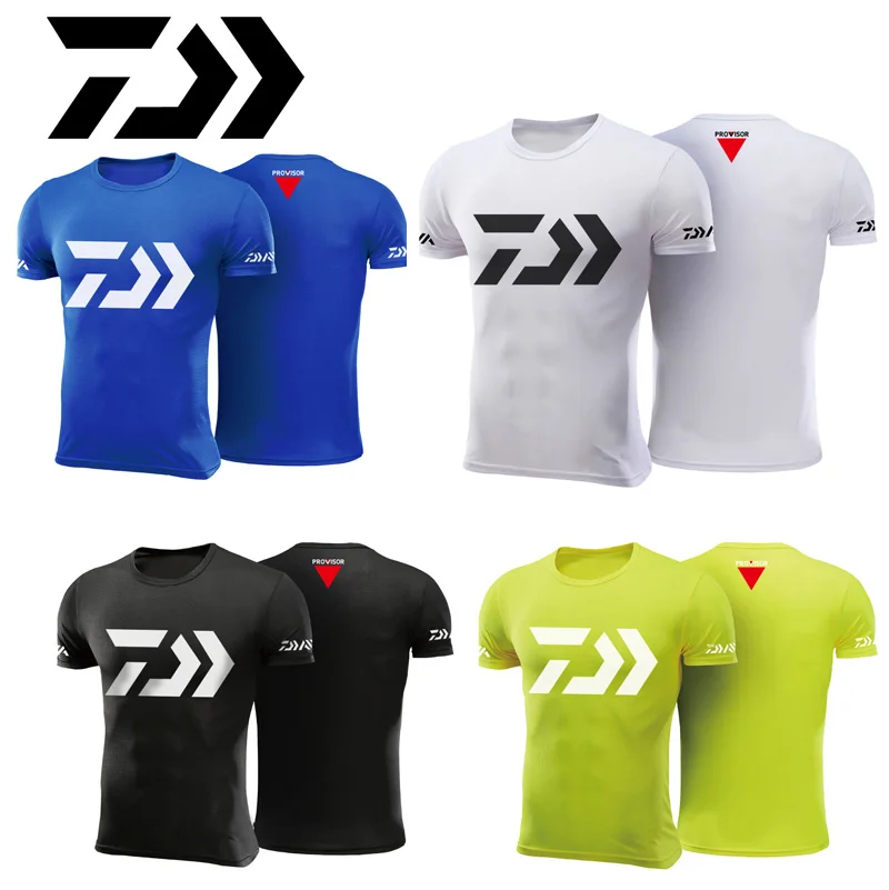 

2019 DAWA Large Size Anti-UV Outdoor Summer Fishing Shirt Short Sleeve Fishing Jerseys Quick Dry Fishing Clothing Cycling Jersey