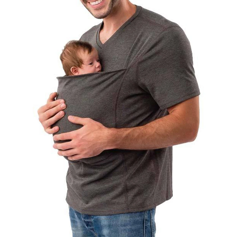 T Shirt Homme Multifonction Pour Porte Bebe Echarpe Poche Kangourou Papa Assorti Pour La Famille Ete Aliexpress T Shirt Homme Multifonction Pour Porte Bebe Echarpe Poche Kangourou Papa Assorti Pour La Famille Ete Aliexpress