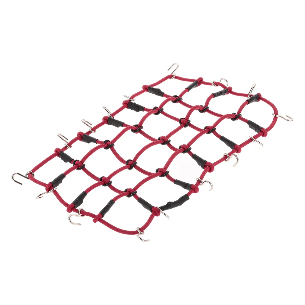 RC 110 RC Rock Crawler Elastic Luggage Net for Axial SCX10 90046 D90 TRX-4 Model Truck RC Car Parts Accessories baja (8)