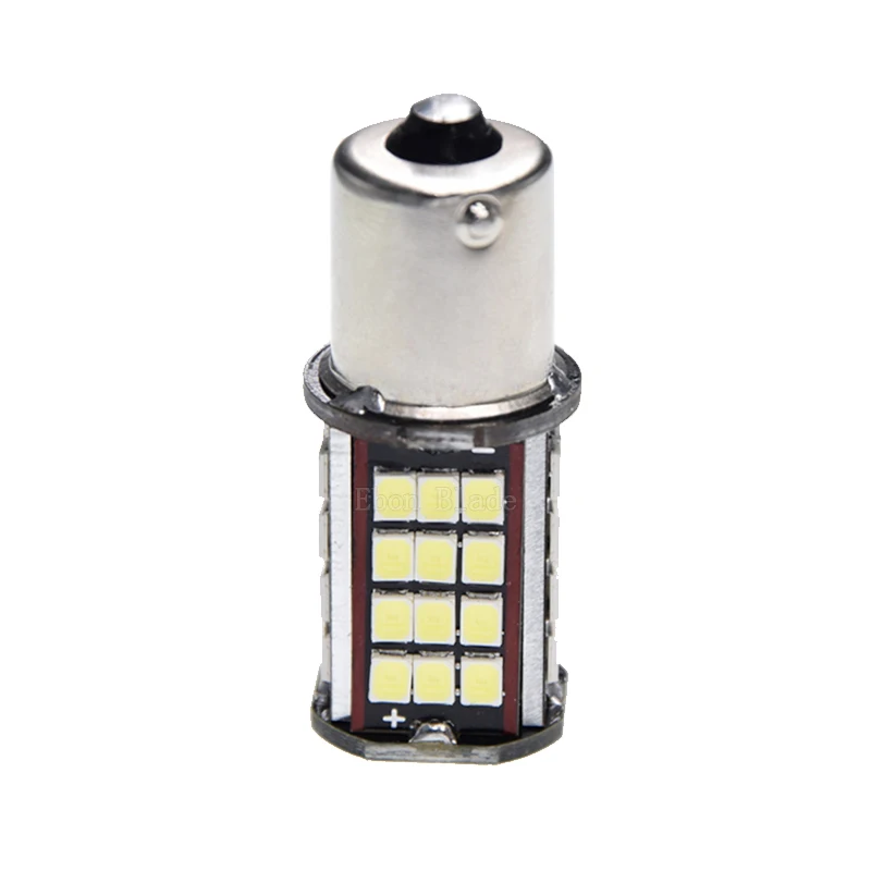 10 шт. 6 В DC 1156 P21W BA15S 56 smd 2835 Светодиодный Медь случае огни автомобиля моторные лодки резервного копирования Обратный включите лампы белый 6000