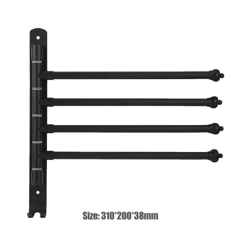 Настенный Нержавеющая сталь Полотенца крючок вешалка держатель для полотенец Держатель Организатор экономия пространства поворотный Полотенца бар
