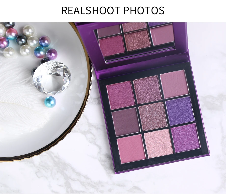  9 Color Shimmer Matte Eyeshadow Pallete (8)
