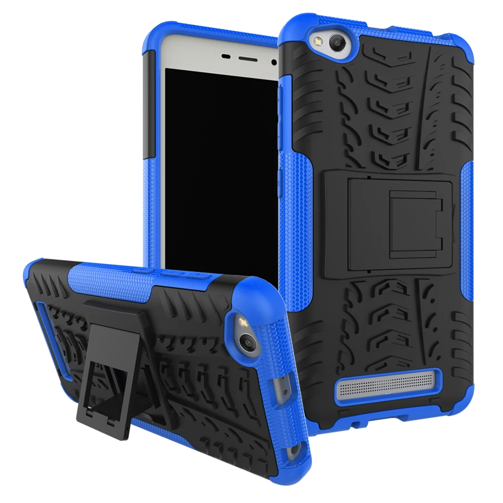 for Xiaomi Redmi 4A Case Hyun Tough Armor Heavy Duty Capa PC+TPU Stand Holder Phone Cover Hongmi Hybrid Silicone Coque |