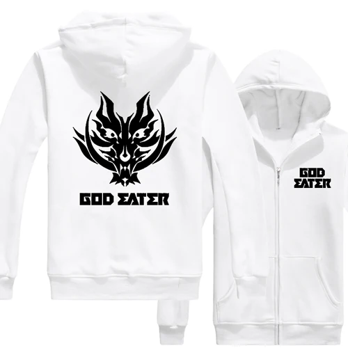 Winter Coat God Eater Thicken Jacket Anime Hoodie Cosplay Sweater JP Unisex