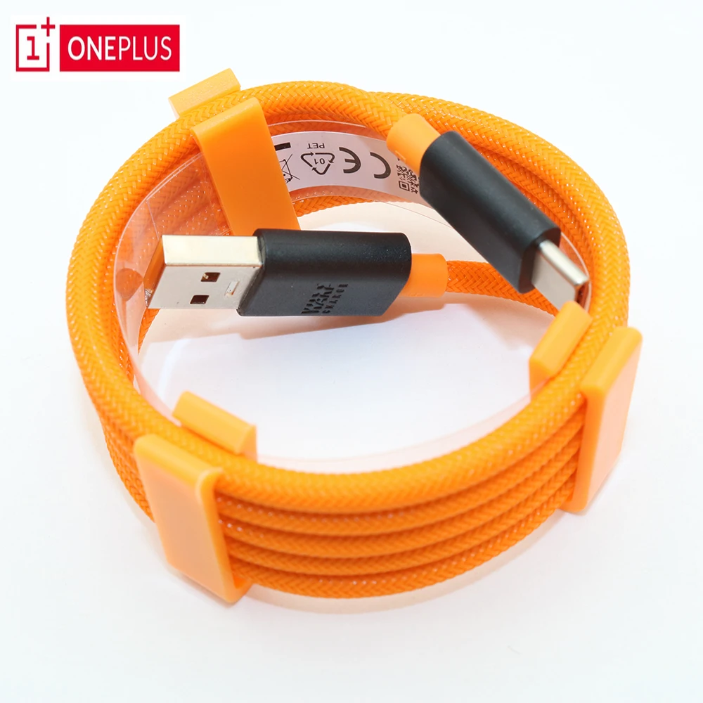 

Original OnePlus 6T Cable Warp Dash Charge Mclaren Dash Data Cable 5V 4A Quick Fast Charger for OnePlus One Plus 7 6 5 5T 3 3T