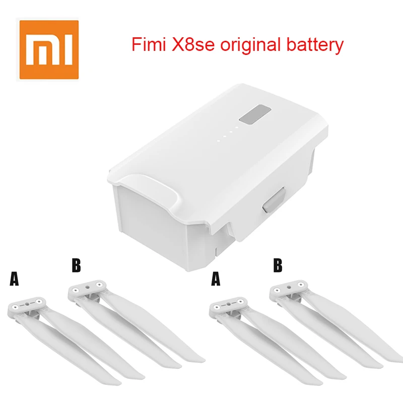 

Original Xiaomi FIMI X8 SE original battery 11.4V 4500mah FPV With 3-axis Gimbal 4K Camera GPS RC Drone Foldable Propellers In