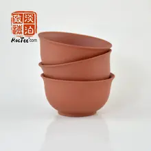 3 штуки, фиолетовая глиняная чашка, китайский чай, чашка Исин, чашка для чая Hong Ni